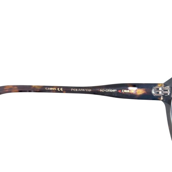 DIFF EYEWEAR DIME 2 Brown Tortoise Plastic Round‎ Sunglasses - Picture 5 of 9